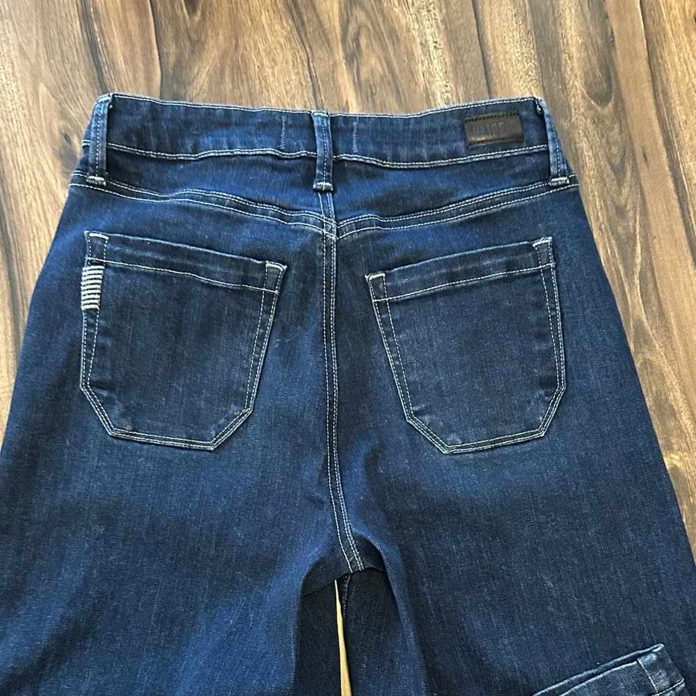 PAIGE Dark Genesee Crop Jeans - Picture 8 of 8